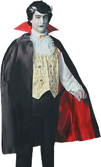 Adult Cape Satin Reversible with Collar