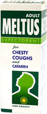 Adult Meltus Expectorant for Chesty Coughs and Catarrh 100ml