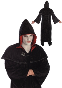 Unbranded Adults Cloak: Gothic Hooded with Cowl (54 inch)