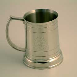 Age Pint Pewter Tankard Other