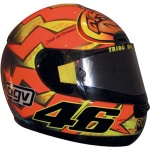 AGV Helmet Valentino Rossi GP 200ccm 2001