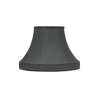 Unbranded AI259 BL - Black Silk Lamp Shade