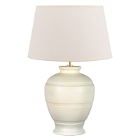 Unbranded AI350CR/257 16 CR - Cream Ceramic Table Lamp
