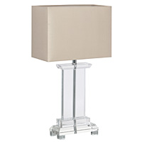 Unbranded AI427 - Small Crystal Glass Table Lamp