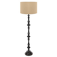 Unbranded AI632/261 18 BS - Mahogany Wooden Floor Lamp