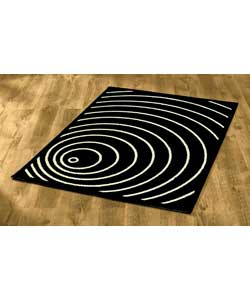 Unbranded Aimee Black And White Rug 160 x 115cm