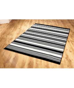 Unbranded Aimee Black And White Rug 190 x 135cm