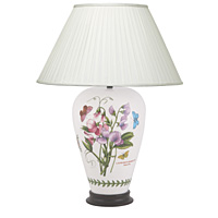 Unbranded AIPM04/263 18 IV - Small `otanic Garden`Porcelain Table Lamp