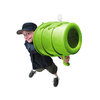 The Airzooka is a fun gun that launches harmless rings of air up to 40 feet. You will be amazed with