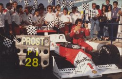 Alain Prost 1988 P1 28 Signed Photo