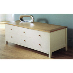Combining clean and simple New England Shaker styling with the light and airy feel of the ivory