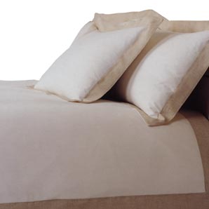 Alaska Oxford Pillowcase- Cream/Linen