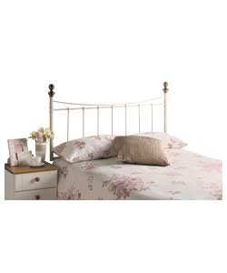 Unbranded Alderley Kingsize Headboard - White