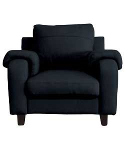 Aldo Leather Chair - Black