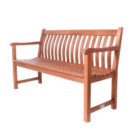 The Alexander Rose Karri FSC 5ft Bench is made from FSC (Forest Stewardship Council) wood. the Karri