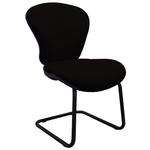 All Round Office Visitors Chair - Black