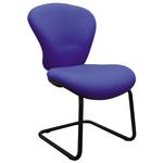 All Round Office Visitors Chair - Blue