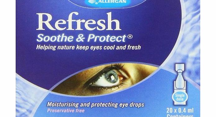 Unbranded Allergen Refresh Soothe and Protect Eye Drops 20
