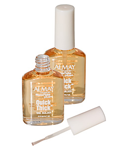 Another miracle in a pot from Almay - this one gives you 58% thicker nails in 8 days. Paint it on