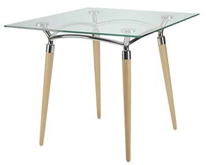 Unbranded Alnwick square glass table
