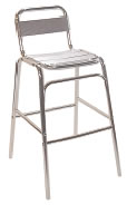 Aluminium bar stools