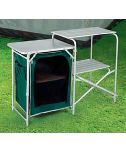 Unbranded Aluminium Folding Table Camping Kitchen