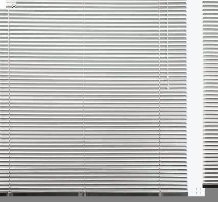 Create the modern look with these silver effect aluminium Venetian blinds which have an easy to use pull cord. Tested and safe to the 2014 blind safety standards BS EN 13120. Aluminium. Automatic safety lock. Size W120. drop 160cm / W47. drop 63in. S