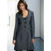 Unbranded Amara Jacquard Dress Coat