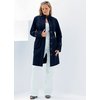 Unbranded Amara Plus Eyelet Detail Long Canvas Jacket