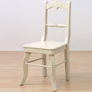 Amaryllis French style solid seated dining chair