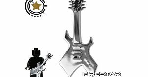 Unbranded Amazing Armory - Chrome Silver Electric Guitar 6