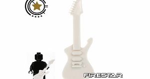 Unbranded Amazing Armory - White Electric Guitar 3