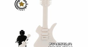 Unbranded Amazing Armory - White Electric Guitar 4