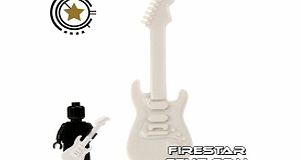 Unbranded Amazing Armory - White Electric Guitar 5