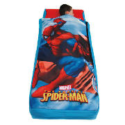 This Spiderman junior bed is ideal for sleepovers. This multipurpose bed can be used in 3 positions 