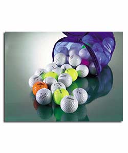 American Lake Golf Balls with Reusable Zip Carry Bag