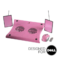 Unbranded AMW25US Pink Mouse with Cooling Pad   USB