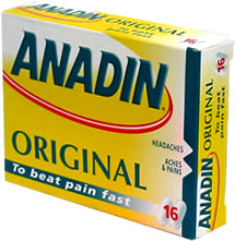 Anadin Tablets 16x