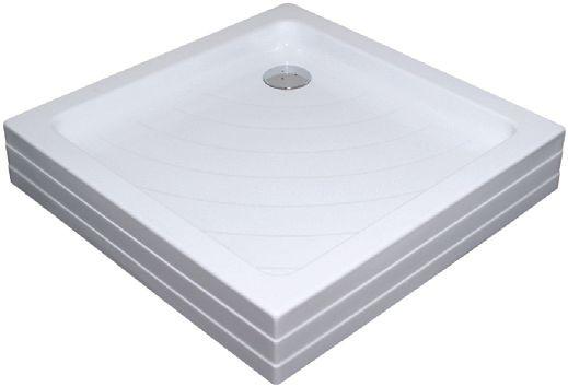Angela Raised Square Shower Tray with Built-in Sides
