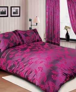Unbranded Angelica Flock Duvet Set Double Bed