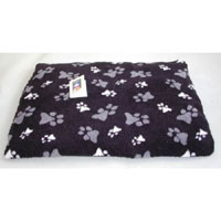 Unbranded Animate Fleece Dog Duvet Black Small