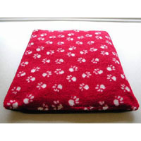 Unbranded Animate Fleece Dog Duvet Red Small