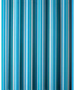 Printed blue stripe effect.Polyester material.Size (L)180, (W)180cm.Machine washable.