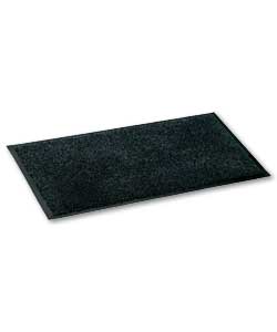 100% cotton pile mat has with anti-slip backing.Ideal for laminate, vinyl or tiled floors.Fully