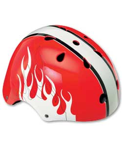 Anvil Flame Helmet Red