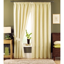 Unbranded Appleby Cream Lined Curtains 168x229cm