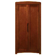 Unbranded Arlo Wardrobe Dark Walnut