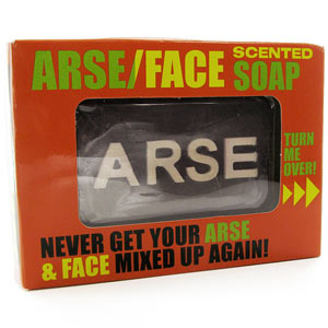 Unbranded Arse Face Scented Soap