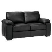 Unbranded Ashmore Leather Sofa, Black