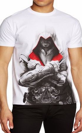 Unbranded Assassins Creed Ezio Ii Large T-shirt White